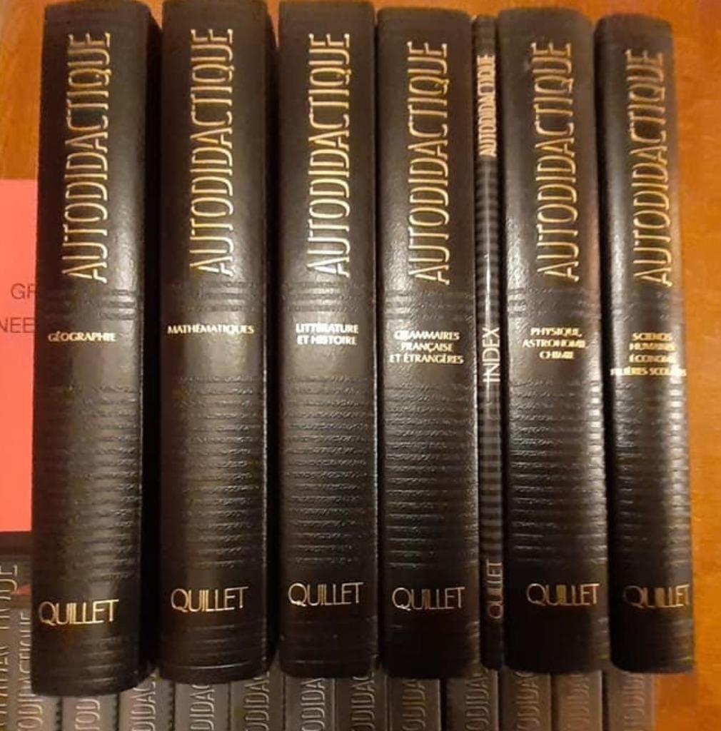 Encyclopédie Autodidacte, Livres, Série complète, Enlèvement ou Envoi, Quillet, Général