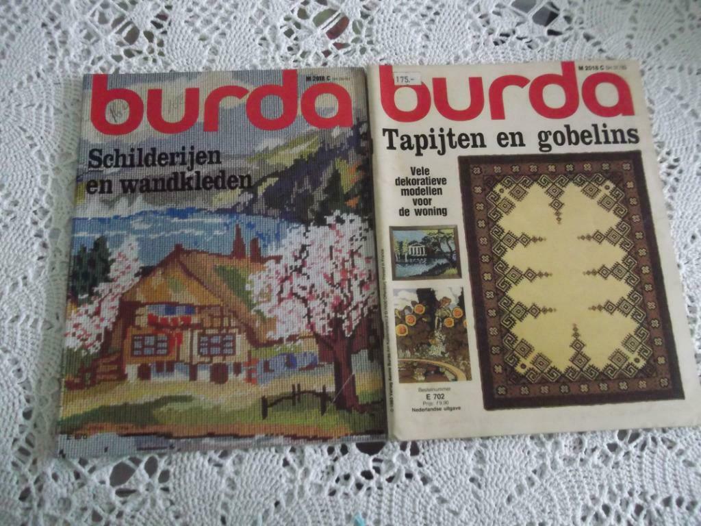 Burda leert u tapijten en gobelins maken, Enlèvement ou Envoi, Utilisé, Broderie ou Couture