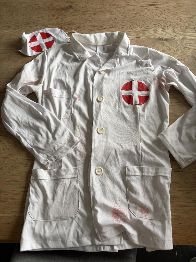 Verkleedkledij verpleegster, Kinderen en Baby's, Carnavalskleding en Verkleedspullen, Ophalen, Gebruikt, 170 of groter, Jongen of Meisje