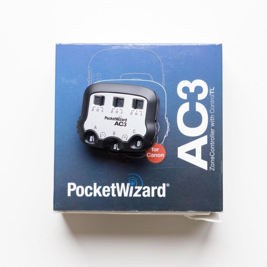 PocketWizard AC3 Zonecontroller Canon, Ophalen of Verzenden, Zo goed als nieuw, Overige typen