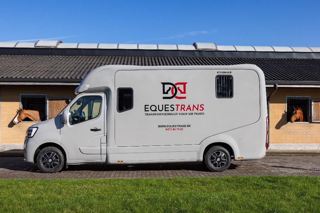 Paardencamionette te huur regio Gistel (West-Vlaanderen), Dieren en Toebehoren, Paarden en Pony's | Trailers en Aanhangwagens