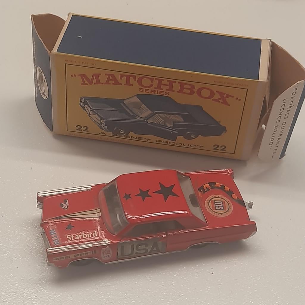 MATCHBOX UK N 22 : PERSONNALISÉ *PONTIAC GP SPORT COUPÉ *VI, Hobby & Loisirs créatifs, Voitures miniatures | 1:87, Comme neuf