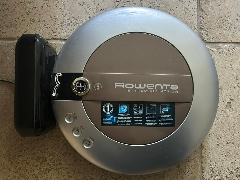 Rowenta robotstofzuiger, Ophalen of Verzenden, Gebruikt, Robotstofzuiger