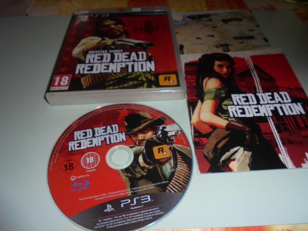 Playstation 3 Red Dead Redemption (orig-compleet), Gebruikt, Vanaf 18 jaar, Shooter, 1 speler