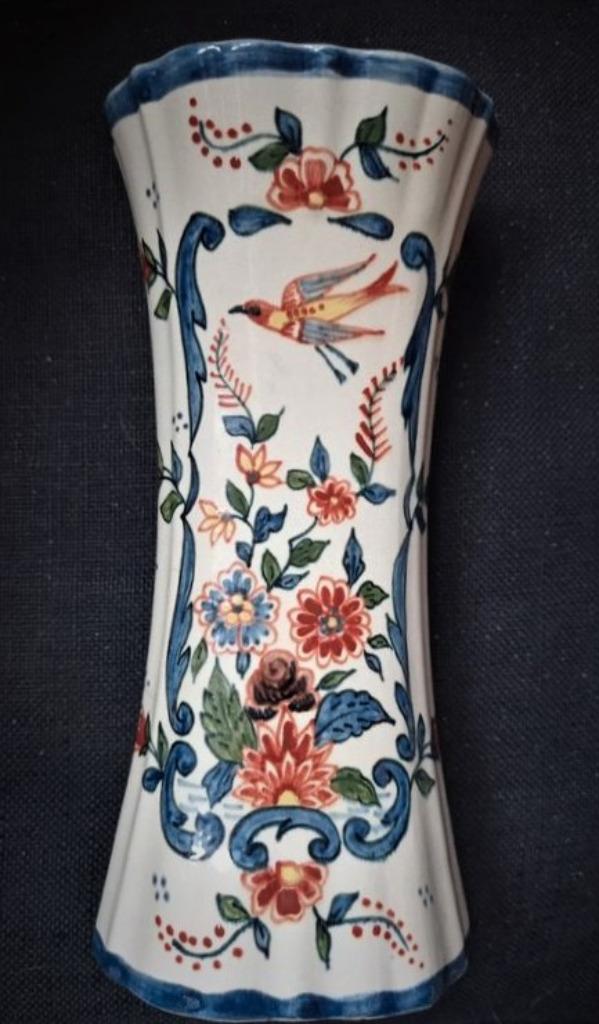 Vase cornet Delft ancien signé, Envoi