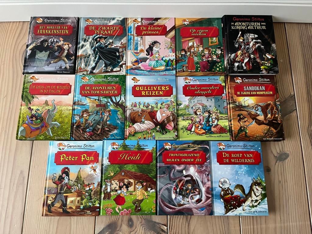 Geronimo Stilton boeken, Ophalen of Verzenden, Zo goed als nieuw, Geronimo Stilton