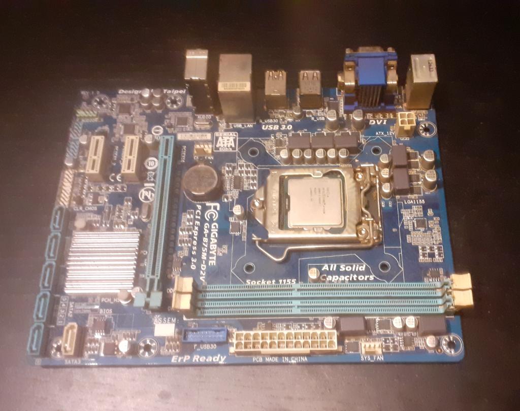 Carte mère Gigabyte GA-B75M-D2V, Informatique & Logiciels, Enlèvement ou Envoi, Utilisé