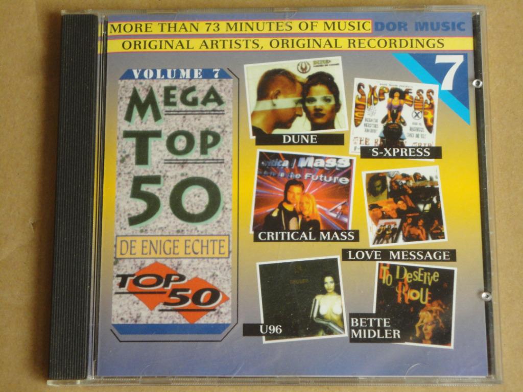 CD Mega Top 50 Van 1996/7 SCOOTER/TINA TURNER/ S- EXPRESS, Enlèvement ou Envoi