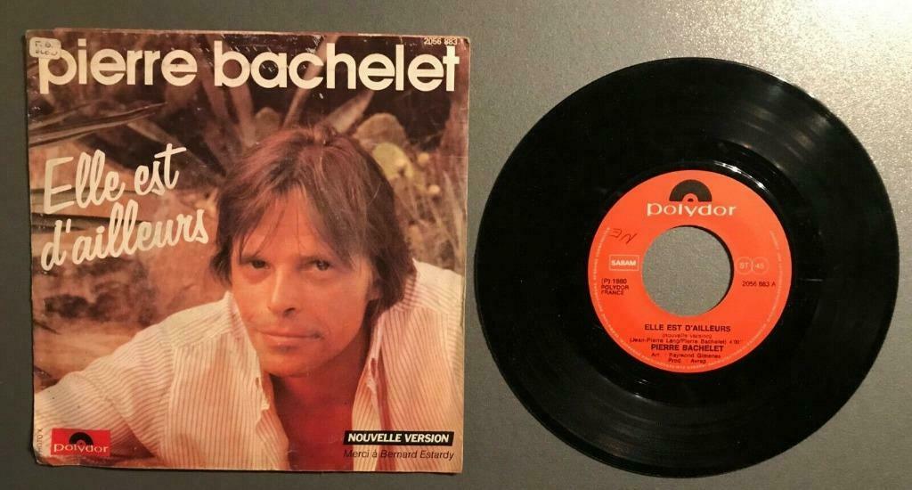 Vinyle de Pierre Bachelet -, CD & DVD, Enlèvement ou Envoi, Utilisé, Autres genres