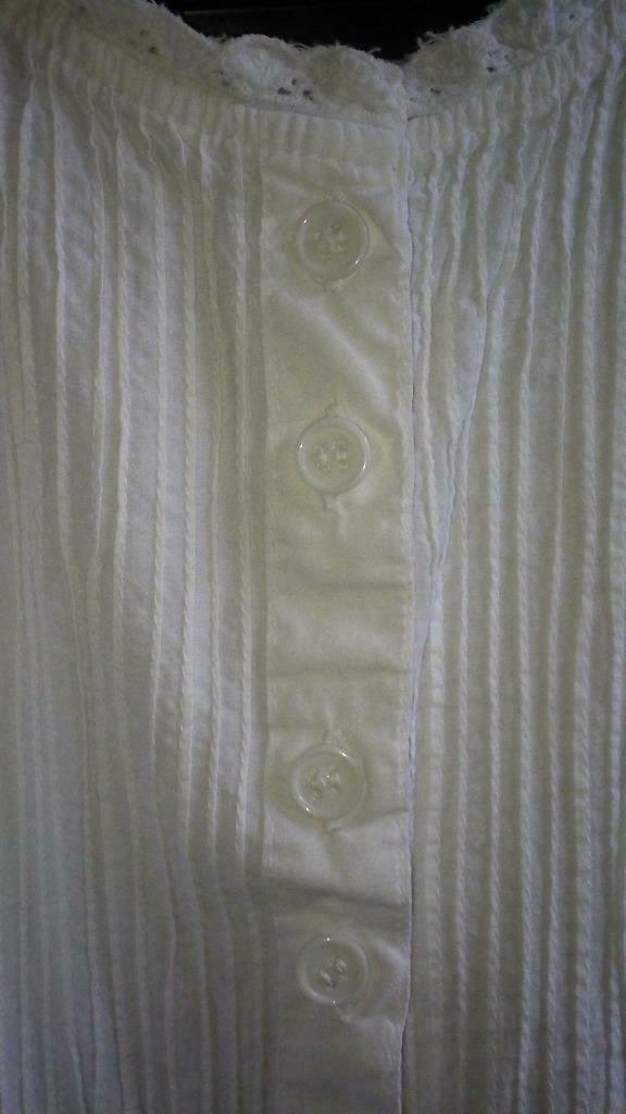 witte bloes, Ophalen of Verzenden, Gedragen, Maat 42/44 (L), Wit