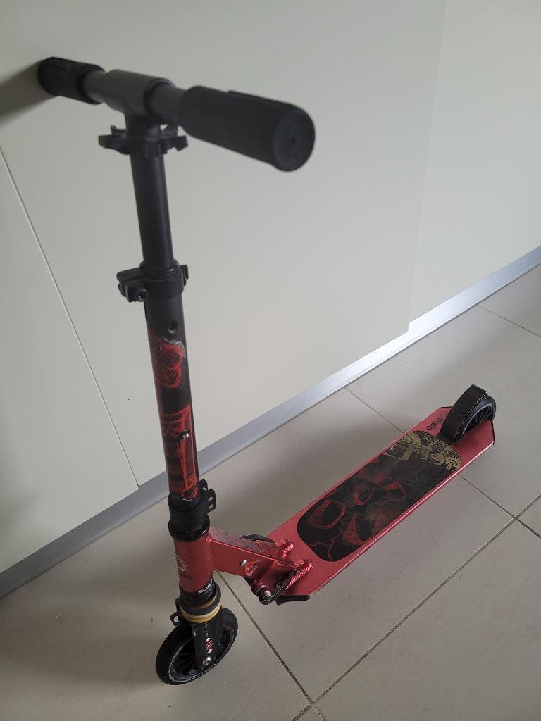 Trottinette enfant OXELO PLAY 5 Rouge et Noir, Enlèvement ou Envoi, Utilisé, Step simple, Oxelo