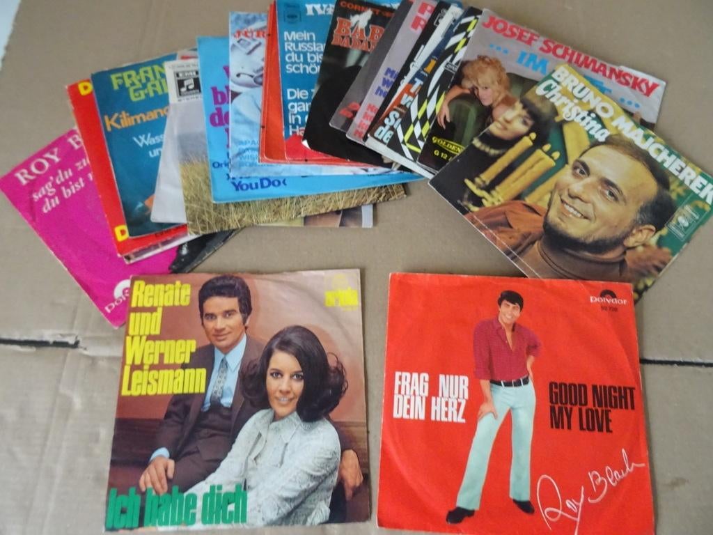 Single vintage collection de 25 singles vintage en Allemand, CD & DVD, Enlèvement ou Envoi, Utilisé