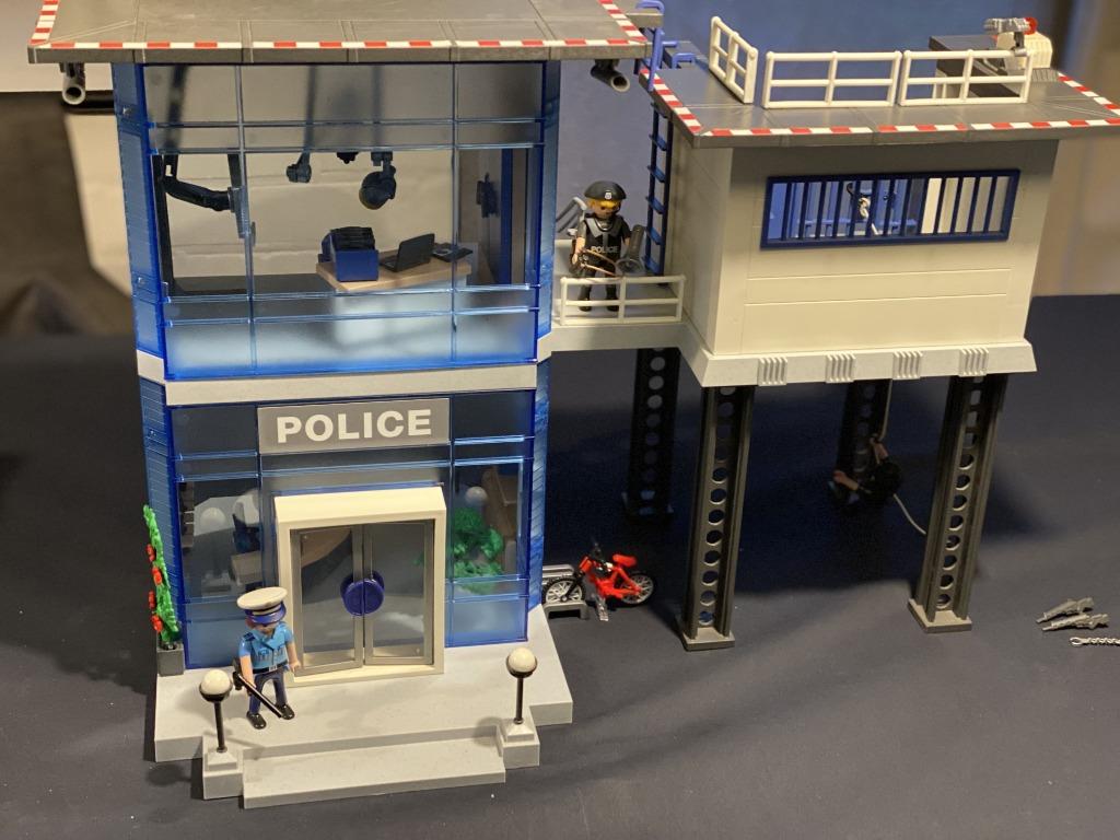 Playmobil 5182 Politiekantoor met alarmsysteem, Kinderen en Baby's, Speelgoed | Playmobil, Ophalen, Zo goed als nieuw, Complete set