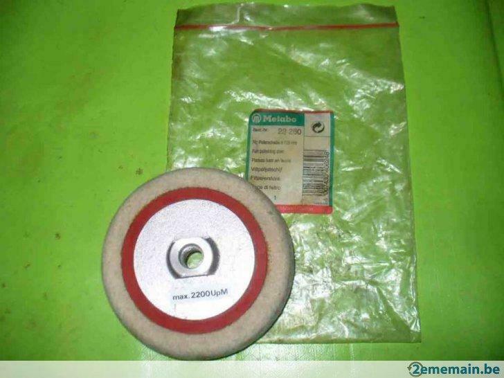 Metabo plateau feutre réf 23260 pour peau mouton, Enlèvement ou Envoi, Neuf, Moins de 600 watts, Ponceuse circulaire
