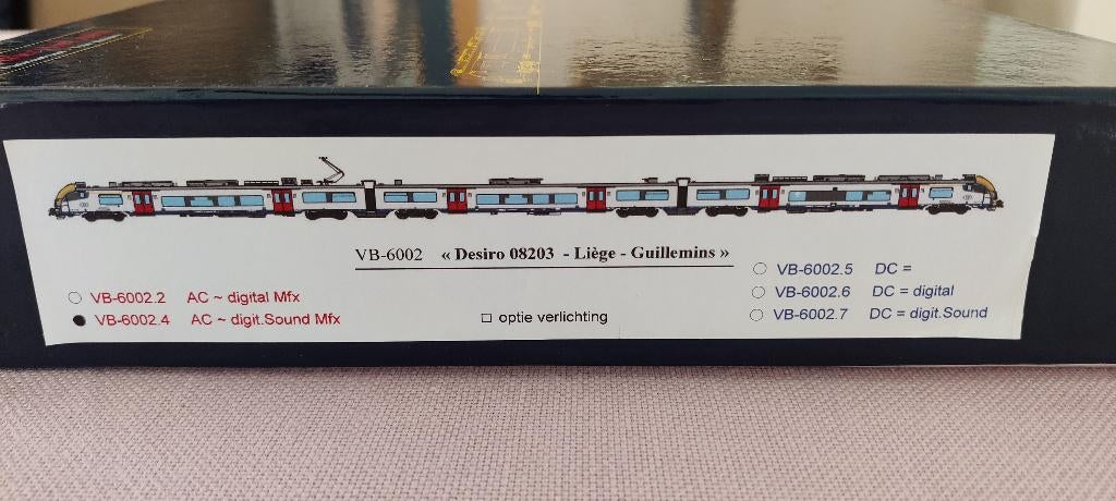Van Biervliet Desiro "08203" AC Dig Sound Mfx, Overige merken, Wisselstroom, Treinset, Ophalen of Verzenden
