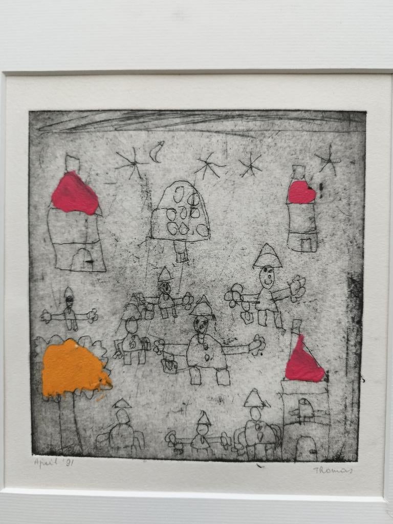 Gravure, Antiek en Kunst, Kunst | Etsen en Gravures, Ophalen