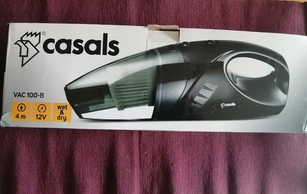 Casals VAC-100 - Aspirateur de voiture, Electroménager, Envoi, Comme neuf, Réservoir