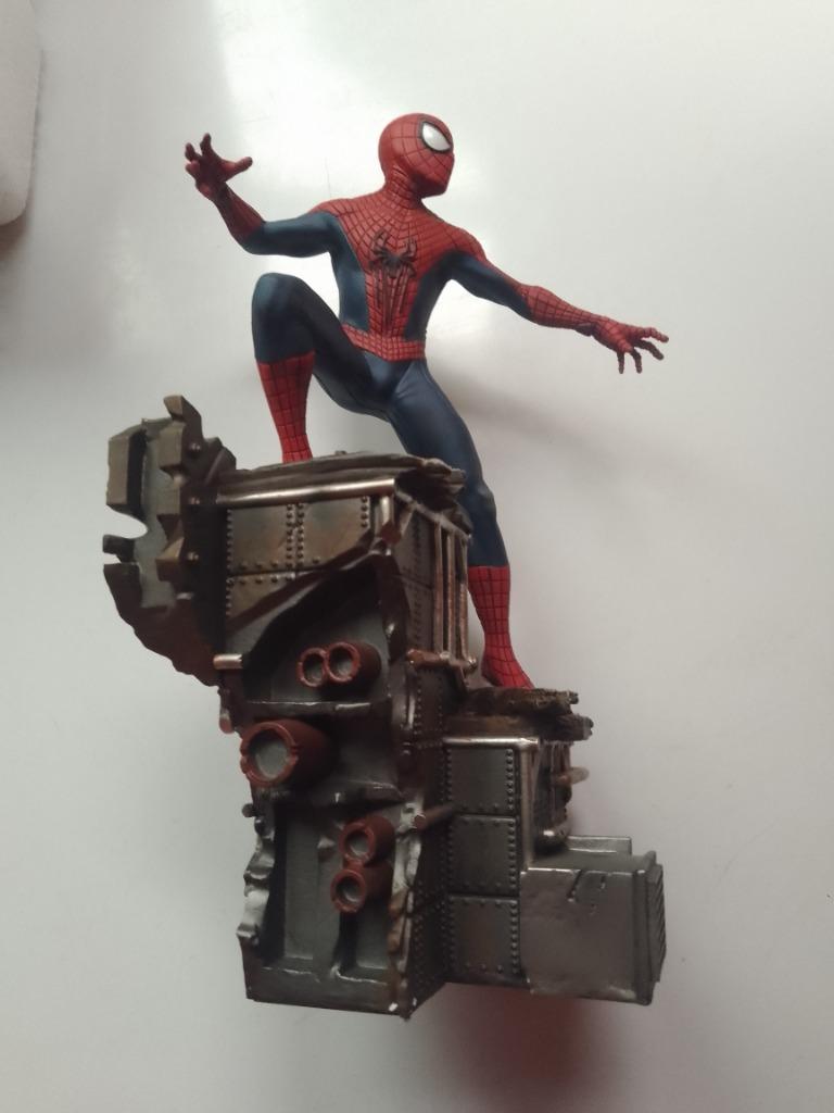 spiderman no way home iron studios statue nieuw in doos 230€, Envoi, Neuf, Film, Statue, Réplique ou Modèle