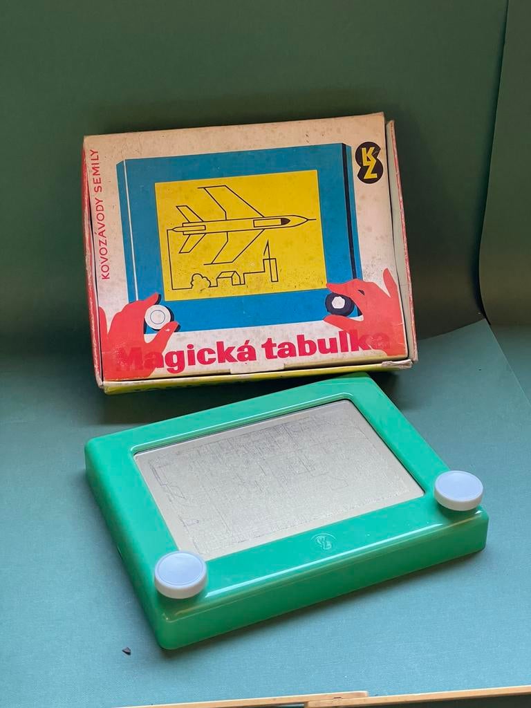 Vintage Magická Tabulka— Planche à dessin de Tchécoslovaquie, Enlèvement ou Envoi, Utilisé