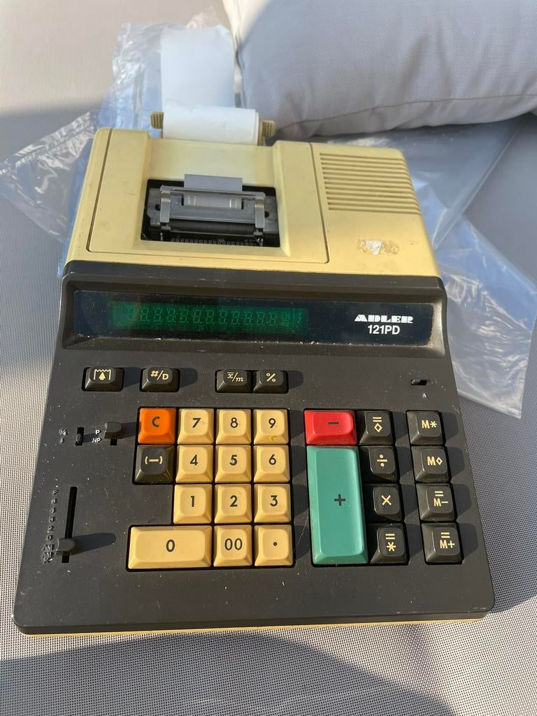 Vintage telmachine. Adler 121PD, Antiek en Kunst, Ophalen