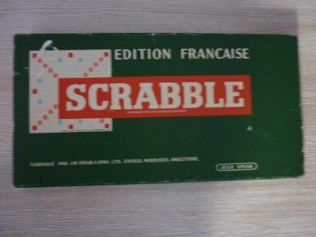 Jeu de société - Scrabble édition française - Spear, Trois ou quatre joueurs, Enlèvement ou Envoi, Utilisé