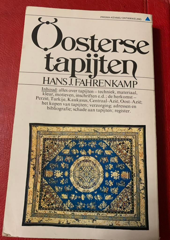 Oosterse tapijten/Hans Fahrenkamp, Ophalen of Verzenden