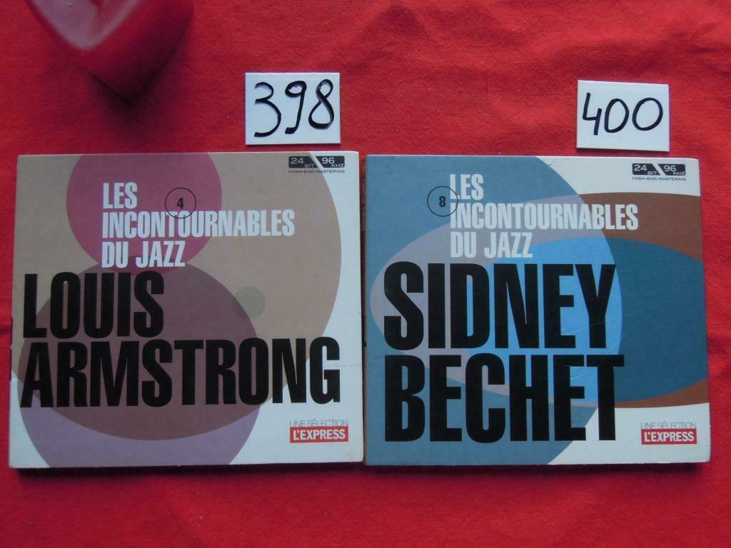 CD  Jazz Armstrong Louis Bechet Sidney, Cd's en Dvd's, Cd's | Verzamelalbums, Ophalen of Verzenden, Zo goed als nieuw, Jazz en Blues