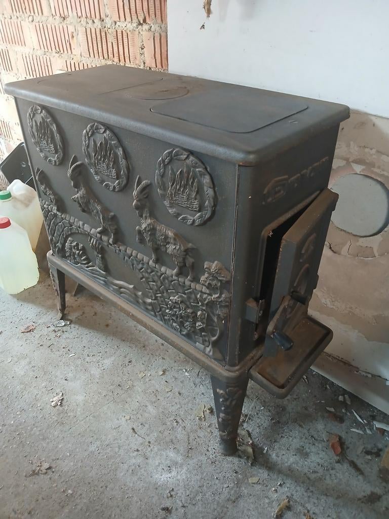 Houtkachel merk Dovre, Enlèvement, Poêle à bois