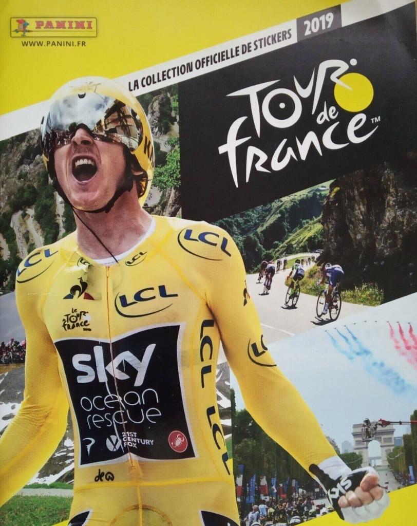 PANINI  LEGE STICKER  ALBUMS  TOUR DE FRANCE 2019 2020 ..5x, Ophalen of Verzenden, Sticker