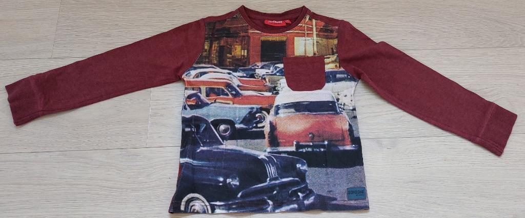 Longsleeve Someone maat 116, Kinderen en Baby's, Gebruikt, Ophalen of Verzenden, Someone, Shirt of Longsleeve