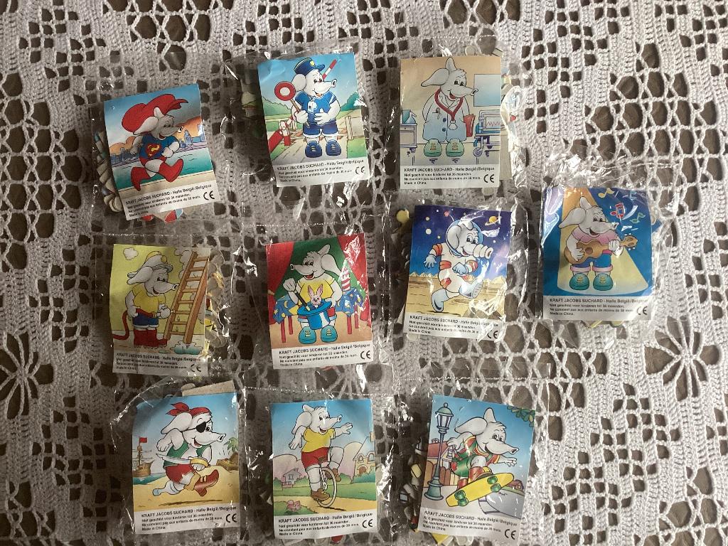 10 mini puzzels van KRAFT JACOBS SUCHARD NESTLE, Enlèvement ou Envoi, Comme neuf