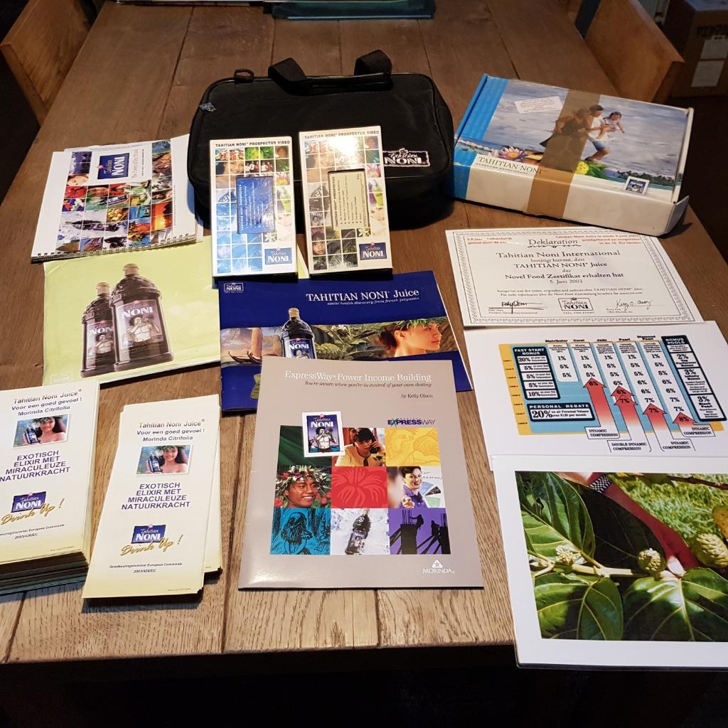 Tahitian Noni Juice dokumentatie pakket, Ophalen, Zo goed als nieuw, Meerdere media, Persoonlijke verzorging