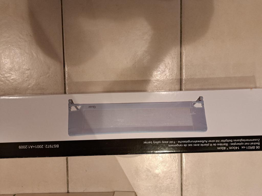Bedrail met opbergtas 140 cm x 40 cm merk Quax, Ophalen of Verzenden, Zo goed als nieuw, Minder dan 140 cm, Minder dan 70 cm