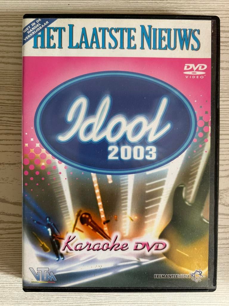 DVD Idool 2003: Karaoke DVD, Tous les âges, Enlèvement ou Envoi, Comme neuf