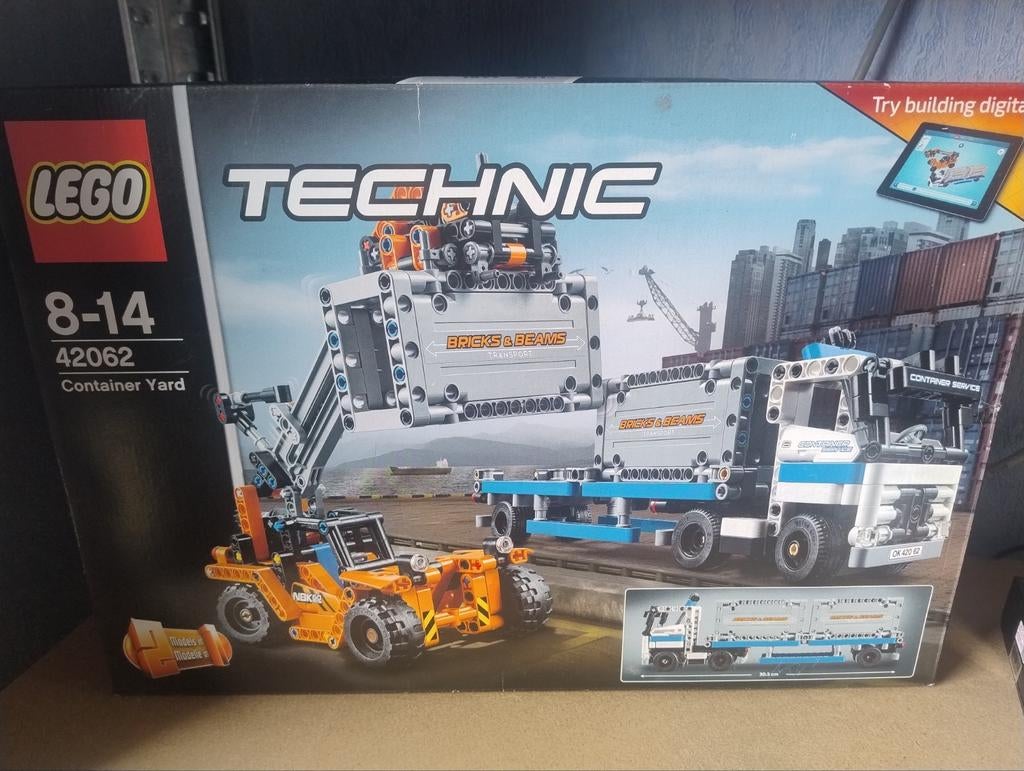 Lego Technic 42062 Container-Transport, Ophalen, Nieuw, Lego
