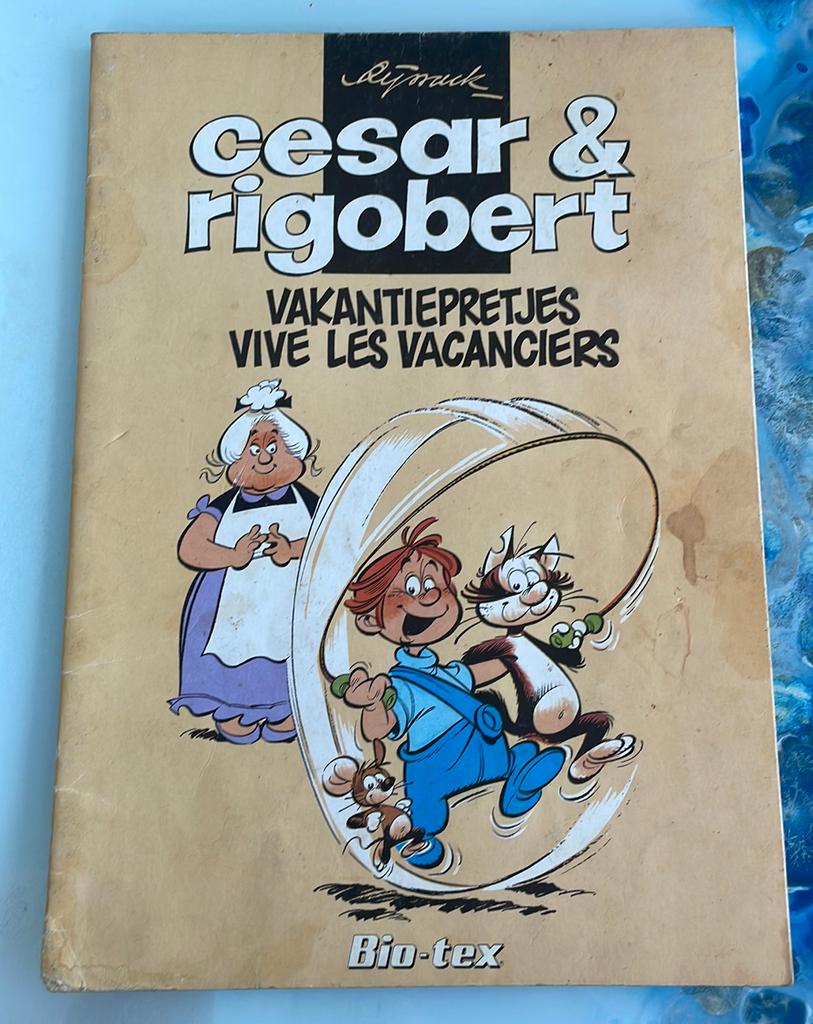 Cesar & rigobert / vakantiepretjes- vive les vacanciers, Boeken, Eén stripboek, Ophalen of Verzenden, Zo goed als nieuw