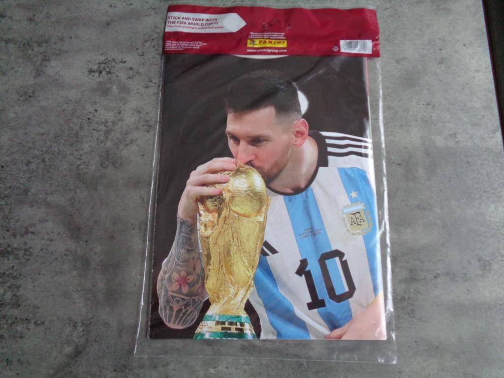 COUPE DU MONDE FOOT PANINI QATAR 2022 MESSI MISE À JOUR SCE, Collections, Enlèvement ou Envoi, Neuf