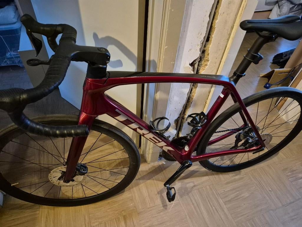 Trek Emonda SLR 7 Disc 56 Rage Red/Bordeaux-Black, Gebruikt, Carbon, 10 tot 15 versnellingen, Heren