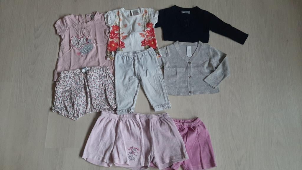 Kledingpakket meisjes 74/80, Ophalen of Verzenden, Gebruikt