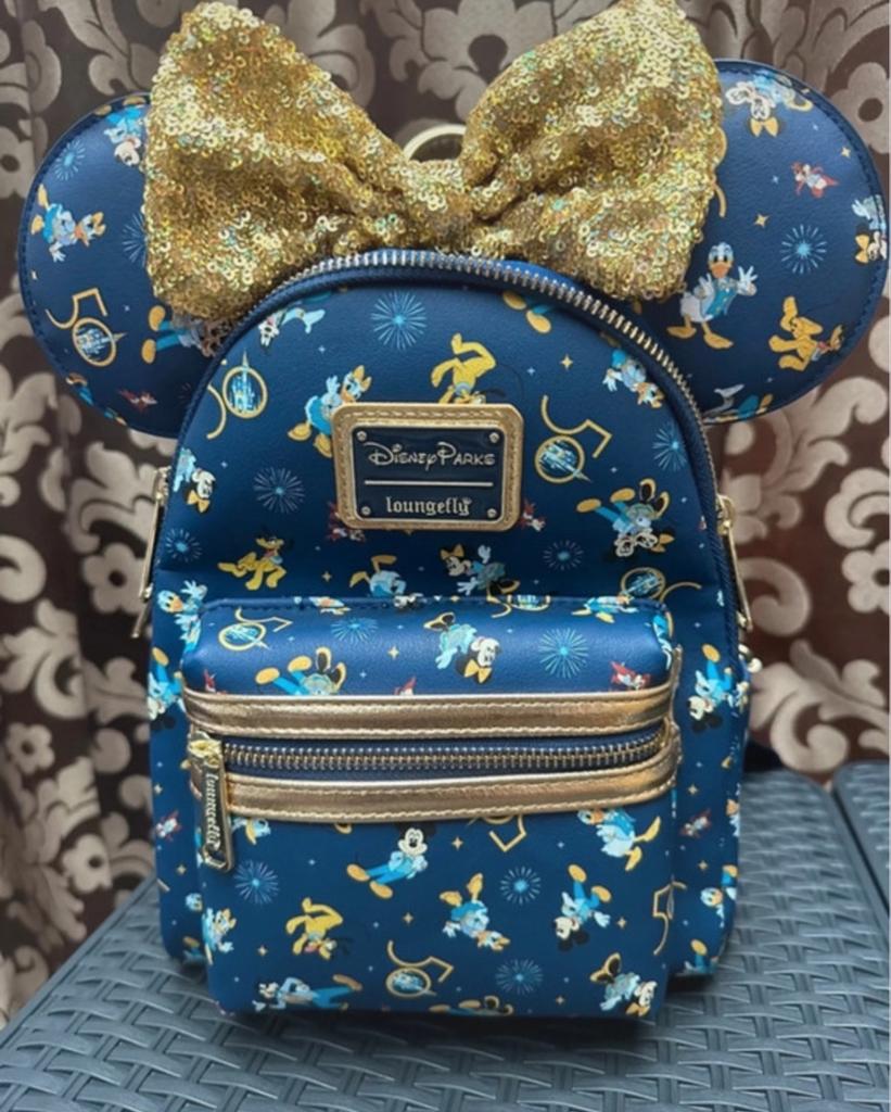 Loungefly Walt Disney World 50, Bijoux, Sacs & Beauté, Sacs | Sacs à dos, Enlèvement ou Envoi, Neuf