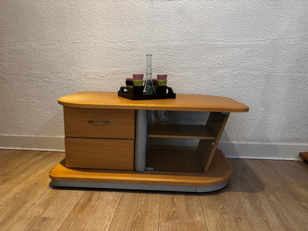 Meuble de salon (armoire basse), Maison & Meubles, Armoires | Étagères, Comme neuf, Enlèvement