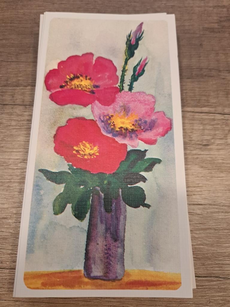 Vintage briefpapier 19 stuks van uitgeverij Removos, Ophalen