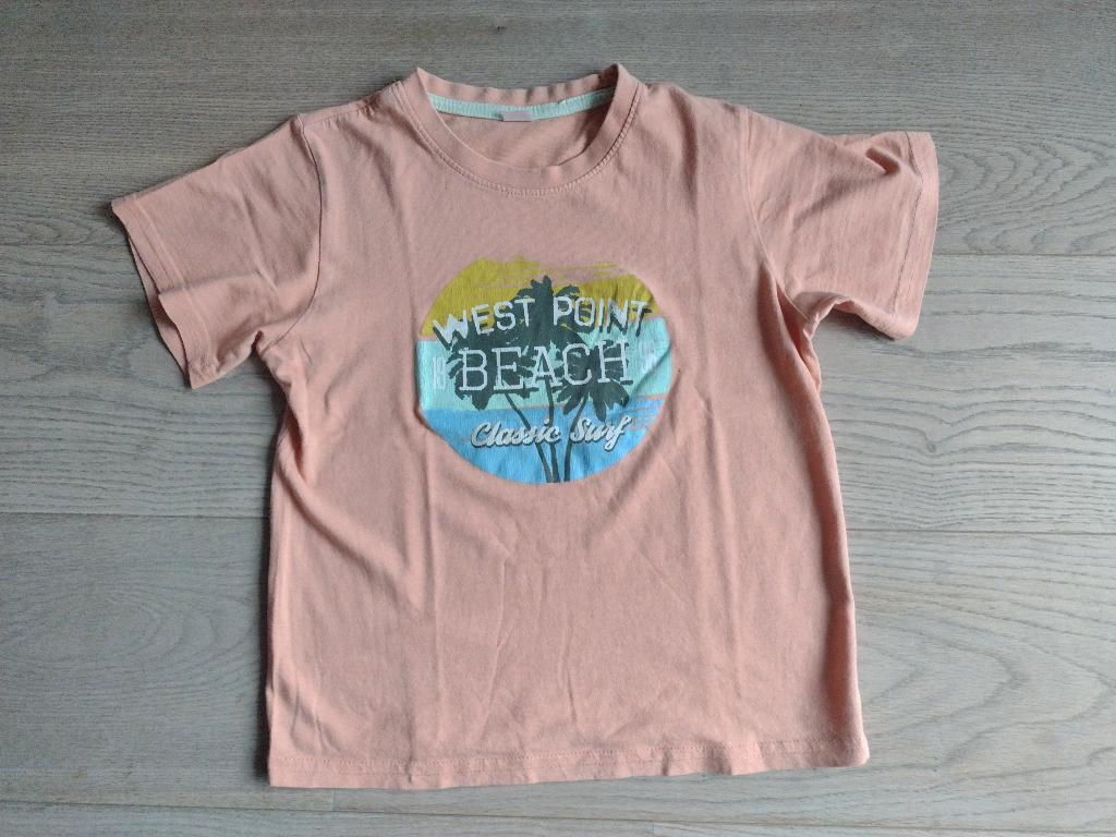T-SHIRT orange taille 122/128, Enfants & Bébés, Vêtements enfant | Taille 122, Garçon ou Fille, Chemise ou À manches longues, H&M