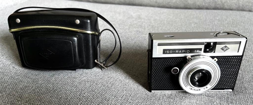 Appareil Photo "AGFA" ISO RAPID IF (Dans son Étui), Enlèvement ou Envoi, 1960 à 1980, Appareils photo