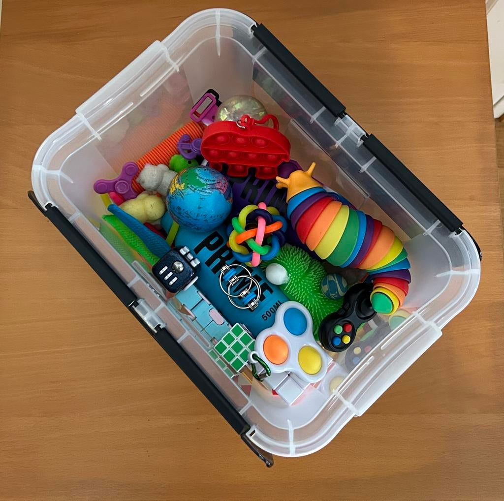 Fidget toys - mooie set, Ophalen, Zo goed als nieuw