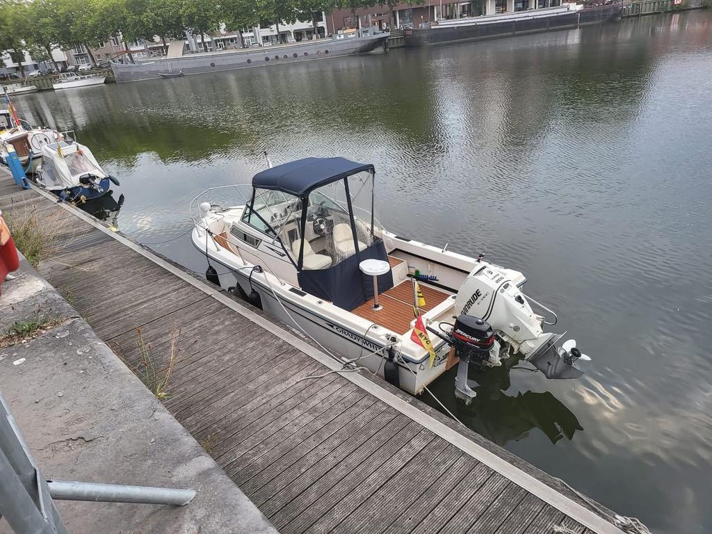 Vissersboot adventure, Watersport en Boten, Motorboten en Motorjachten, Ophalen, Zo goed als nieuw