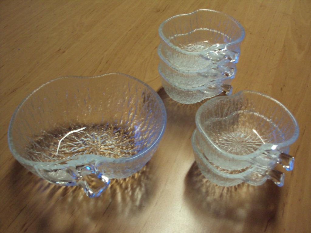 Set glazen kommetjes, Huis en Inrichting, Ophalen of Verzenden