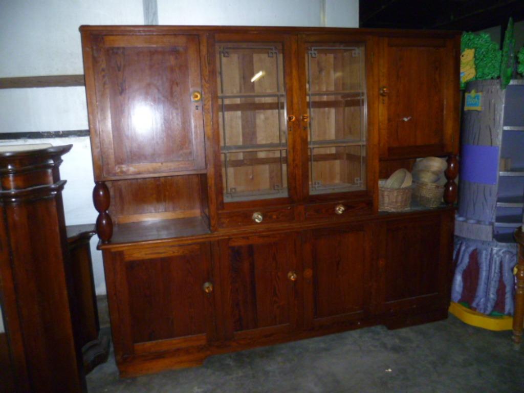 GR. OUDE PICE PINE HOUTEN KAST, Ophalen of Verzenden