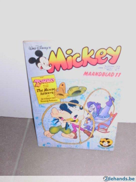 Mickey - Walt Disney maandblad 11 november 1978, Boeken, Gelezen