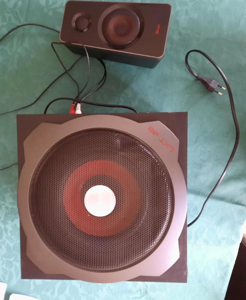 Trust GXT 38 Subwoofer PC-luidsprekers, Ophalen, Gebruikt, Trust